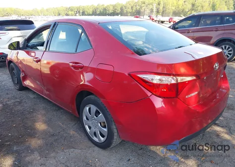 2019 Toyota Corolla Le из США, поврежденный, VIN 5YFBURHE1KP926305